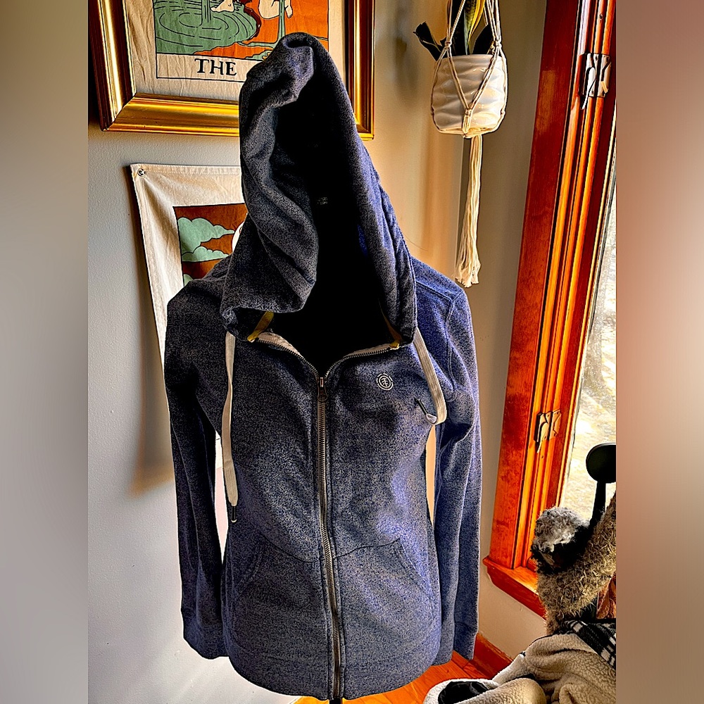 Element Skateboard zip up hoodie